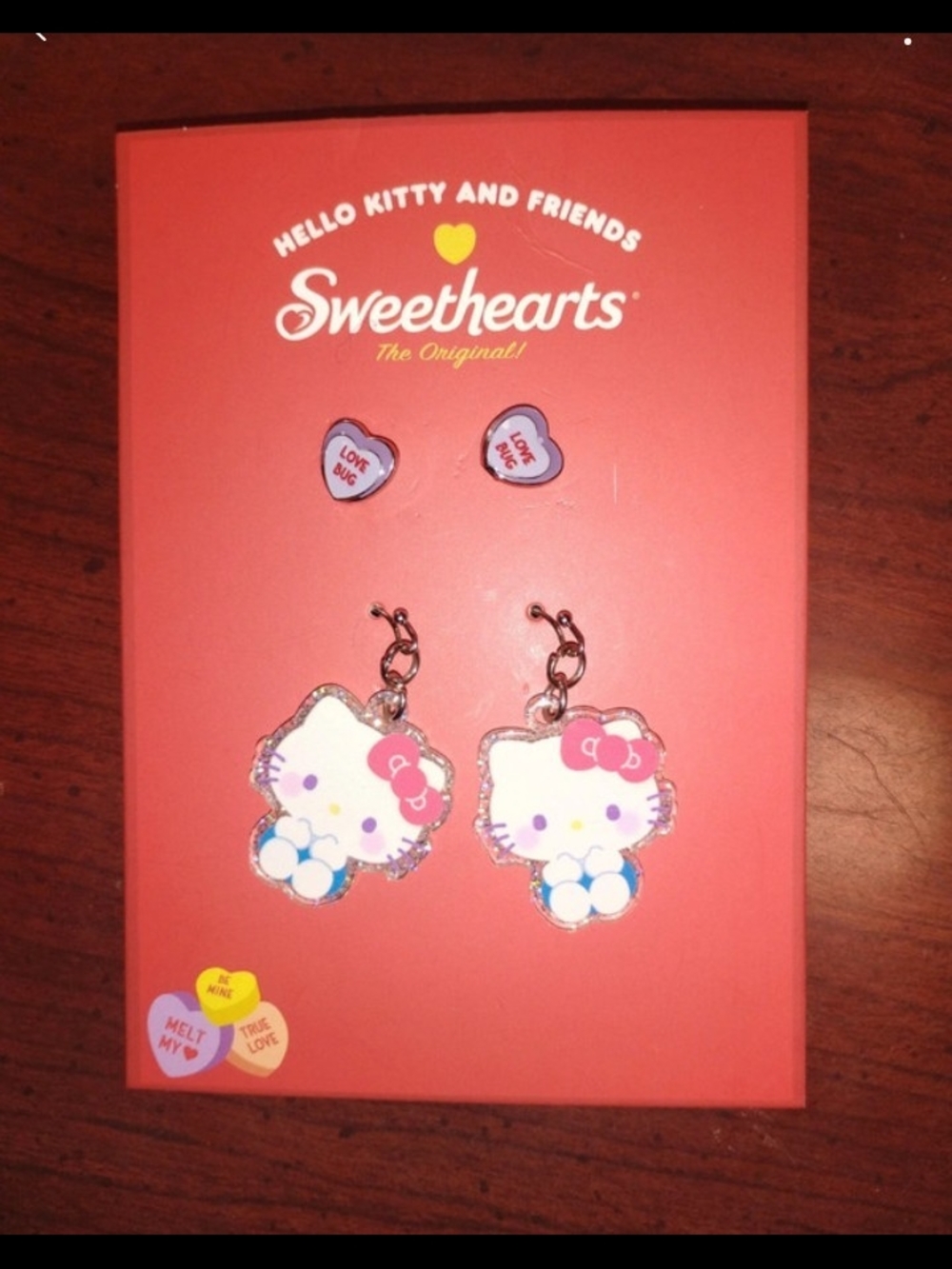 Hello Kitty Studs & Earrings set